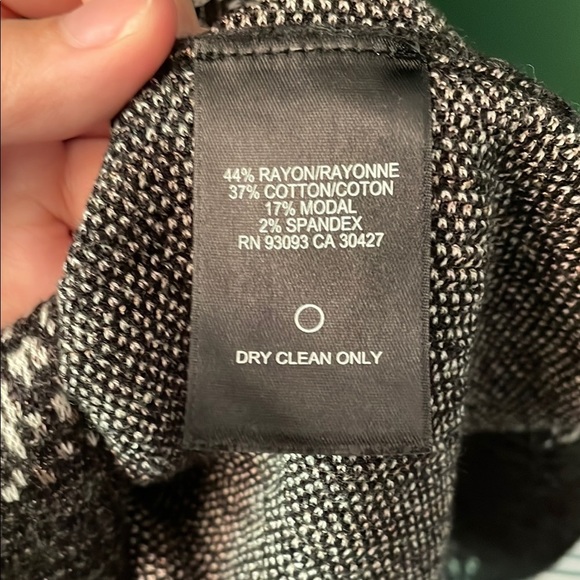 NIC+ZOE Tweed Black, Tan & White Patterned Sleevless Sweater Dress Womens XL - Picture 5 of 7